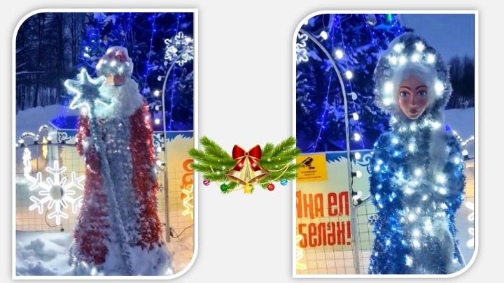 Волшебная зимняя сказка ждала Ильдуса Шигапова в селе Среднее Девятово
