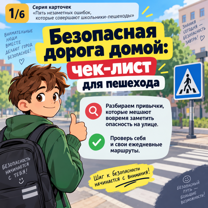 Спрятались в капюшон: названы главные ошибки детей-пешеходов, ведущие к ДТП