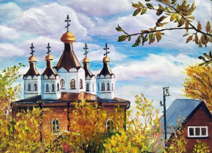 Стихи и картины про осень Елены Дильмеевой: поэзия и живопись в одном проекте