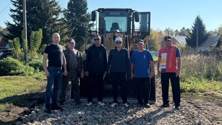 Первый шаг к возрождению села Караишево Лаишевского района