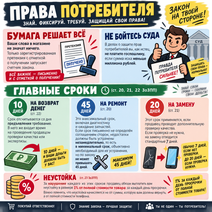 Две подруги разбираются, как вернуть деньги и отсудить компенсацию