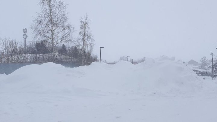 Сегодня в Лаишевском районе ожидаются снежные заносы и сильный ветер