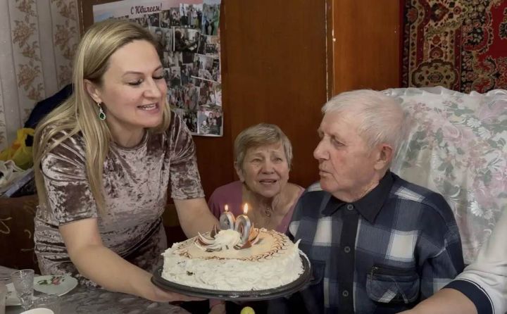 Лаеш районында яшәүче Ватанны саклаучылар көнендә 90 яшен билгеләп үтте