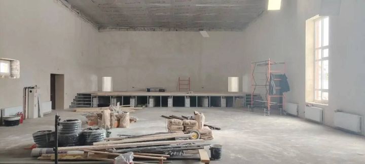 Ремонт СДК в Больших Кабанах: сделано более половины предусмотренных работ