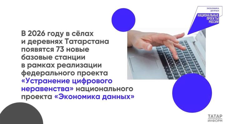Республика продолжает закрывать «белые пятна» связи:  появятся 73 новые антенны в татарстанских деревнях