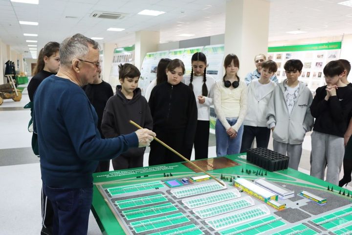 Лаишевские школьники побывали в Музее леса