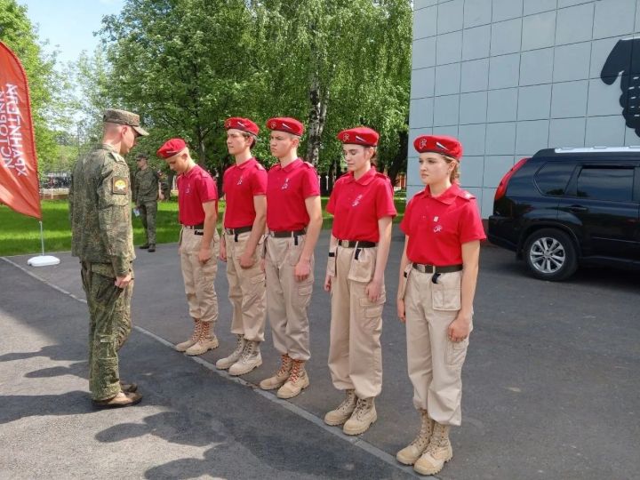Лаишевские юнармейцы приняли «Пост № 1»