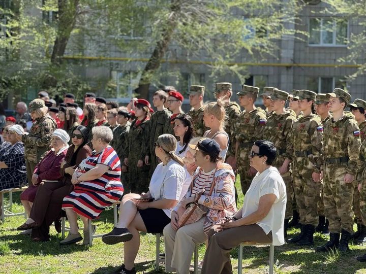 Лаеш районы юнармиячеләре «Яшь танкист йортында» узган «Ачык ишекләр көнендә» катнаштылар.