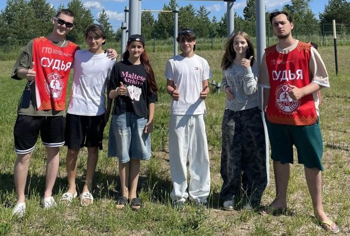 «Липки» лагеренда ГТО нормативларын тапшыру көне узды