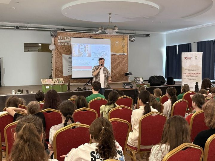 «Якташ герой Муса Җәлил юллары буйлап» Хәтер маршында катнашучылар Лаеш районында булды