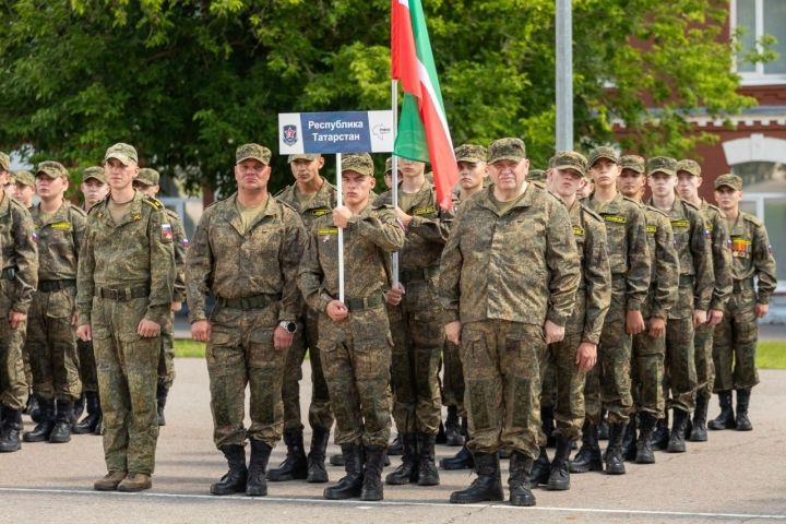Юнармейцы из Татарстана взяли бронзу на конкурсе «Гвардеец»