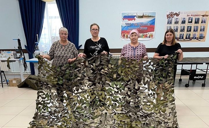 Волонтеры Лаишевского района трудятся, приближая Победу