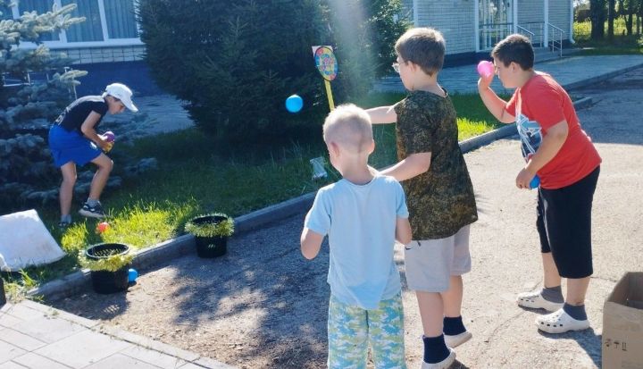 Юные сельчане Лаишевского района укрепляют здоровье в летние каникулы