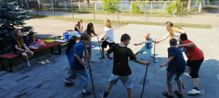 Юные сельчане Лаишевского района укрепляют здоровье в летние каникулы