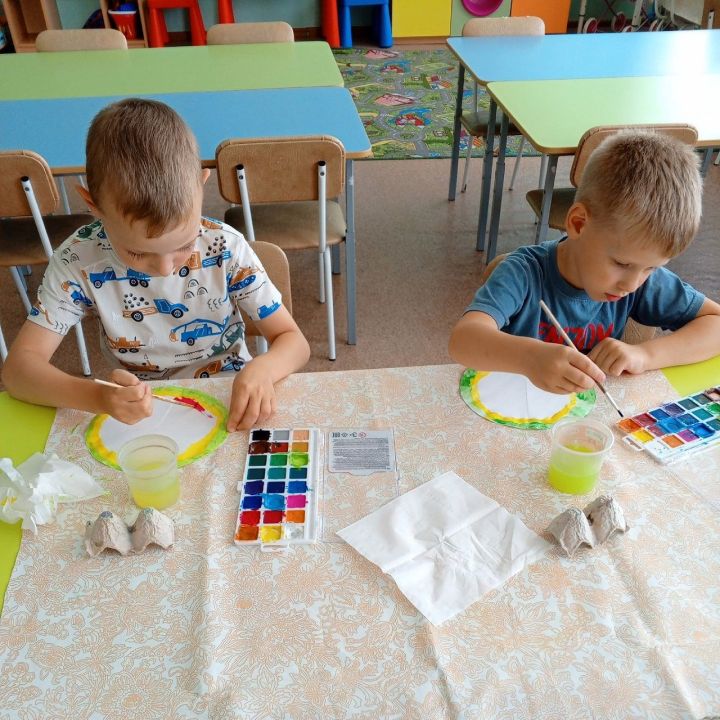 На день арбуза в Лаишеве организовали творческий мастер-класс