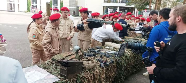 Юнармейцы из Лаишевского района принимают участие в окружном форуме ПФО