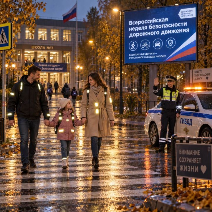 Лаеш районында Бөтенроссия юл хәрәкәте куркынычсызлыгы атналыгы башлана