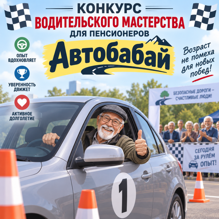 В Лаишевском районе пройдет конкурс автомобилистов «серебряного возраста»
